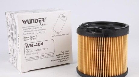 Фильтр топливный WUNDER wunder filter wb 404