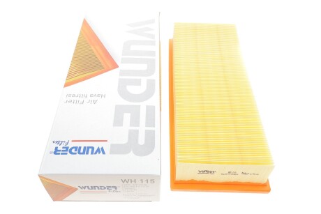 Фільтр повітряний Audi 80/100/VW T3 1.6-1.7D 81-92 wunder filter wh115 (фото 1)