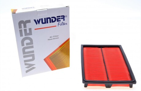 Фильтр воздушный Honda Civic/Nissan X-Trail 2.5/Primera/1.4/1.6i 91- wunder filter wh 990/1