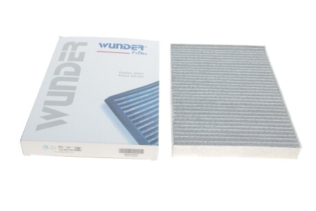 Фільтр салону Audi A4/A6 1.6-4.2 97- (вугільний) wunder filter wpk 113