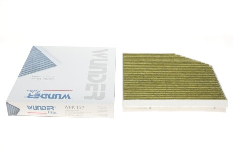 Фільтр салону Audi A6/A7/A8 10- (вугільний) wunder filter wpk 127