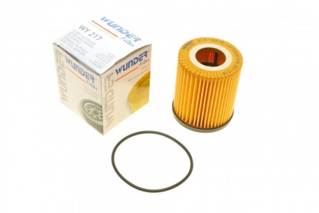 Фільтр масляний MINI Cooper 1.6 i 01-08/Fiat Tipo 1.6 i 15- wunder filter wy217 (фото 1)