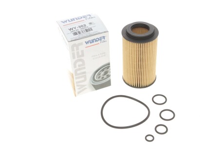 Фільтр масляний Opel Omega B/Vectra B/Astra G 2.0/2.2DTI wunder filter wy 302