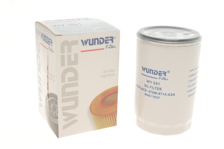 Фильтр масляный WUNDER wunder filter wy 551