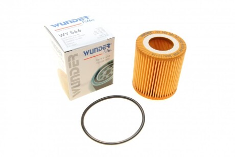 Фільтр масляний Citroen Berlingo/Jumpy/Peugeot Expert/Partner 1.5 BlueHDi 15- wunder filter wy 566