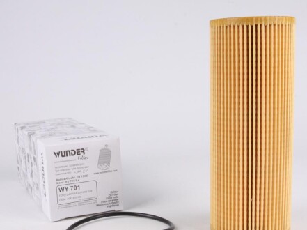 Фільтр масляний MB (W124 280E/W124 300-24V) 89- wunder filter wy 701