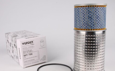 Фільтр масляний MB OM616-617 wunder filter wy 706