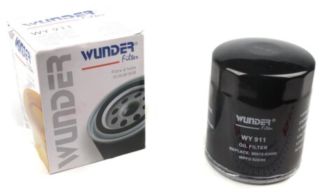 Фільтр масляний Toyota Land Cruiser 3.0D-4D wunder filter wy911 (фото 1)