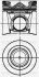 Поршень с кольцами і пальцем (размер отв. 95,80/STD) CITROEN JUMPER 3.0HDI (4цл.) (F1 CE 0481 / 4P10-T2, 4P10-T3, 4P10-T6) yenmak 3104836000 (фото 1)