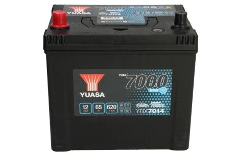 Аккумулятор 12V 65Ah/620A START&STOP EFB; L+ yuasa ybx7014