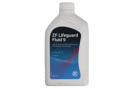 Трансмиссионное масло Parts Lifeguardfluid 9 синтетическое 1 л zf aa01500001