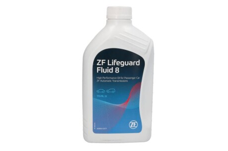 Трансмісійна олива ATF LifeGuardFluid 8, 1л. zf s671090312