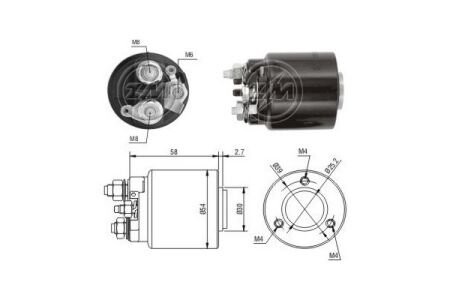 Втягуюче реле zm zm591